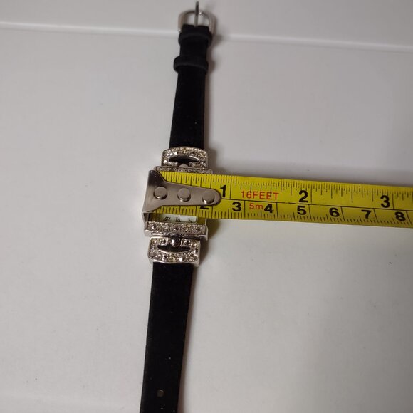 Black And Silver Tone Analog Roman Numeral Watch - Picture 14 of 14